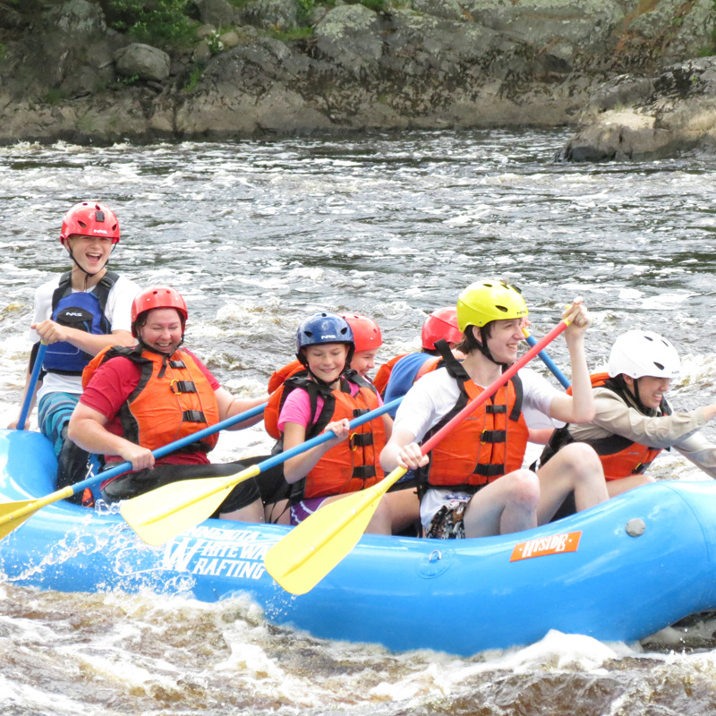 minnesota whitewater in raft guide